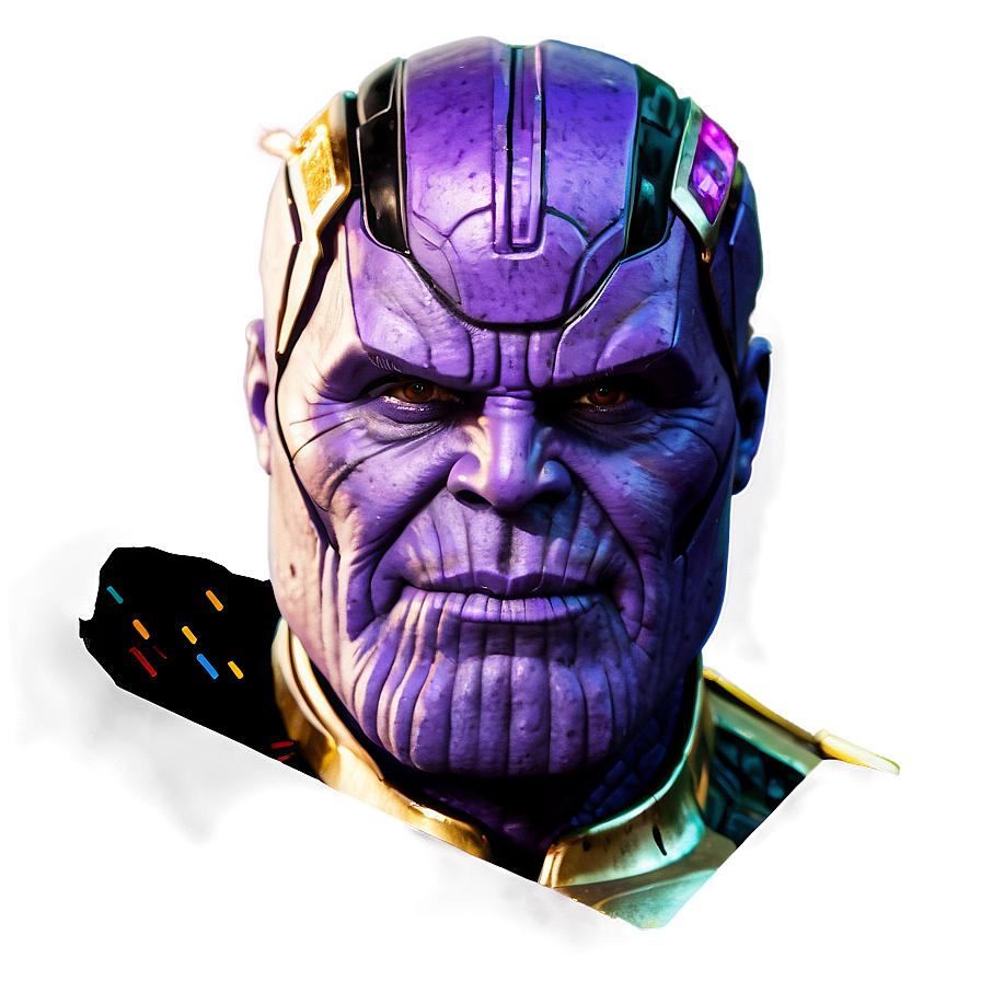 Thanos In Cosmic Dust Png Ips PNG