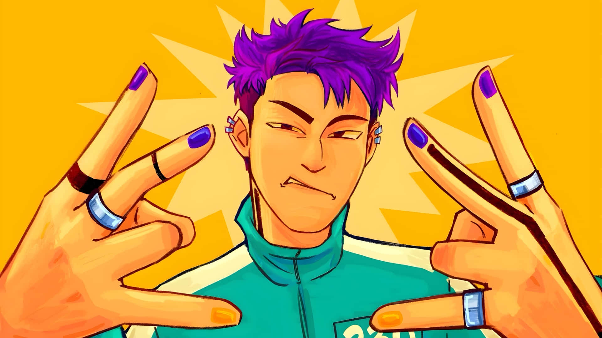 Personaje De Thanos En Squid Game Fondo de pantalla