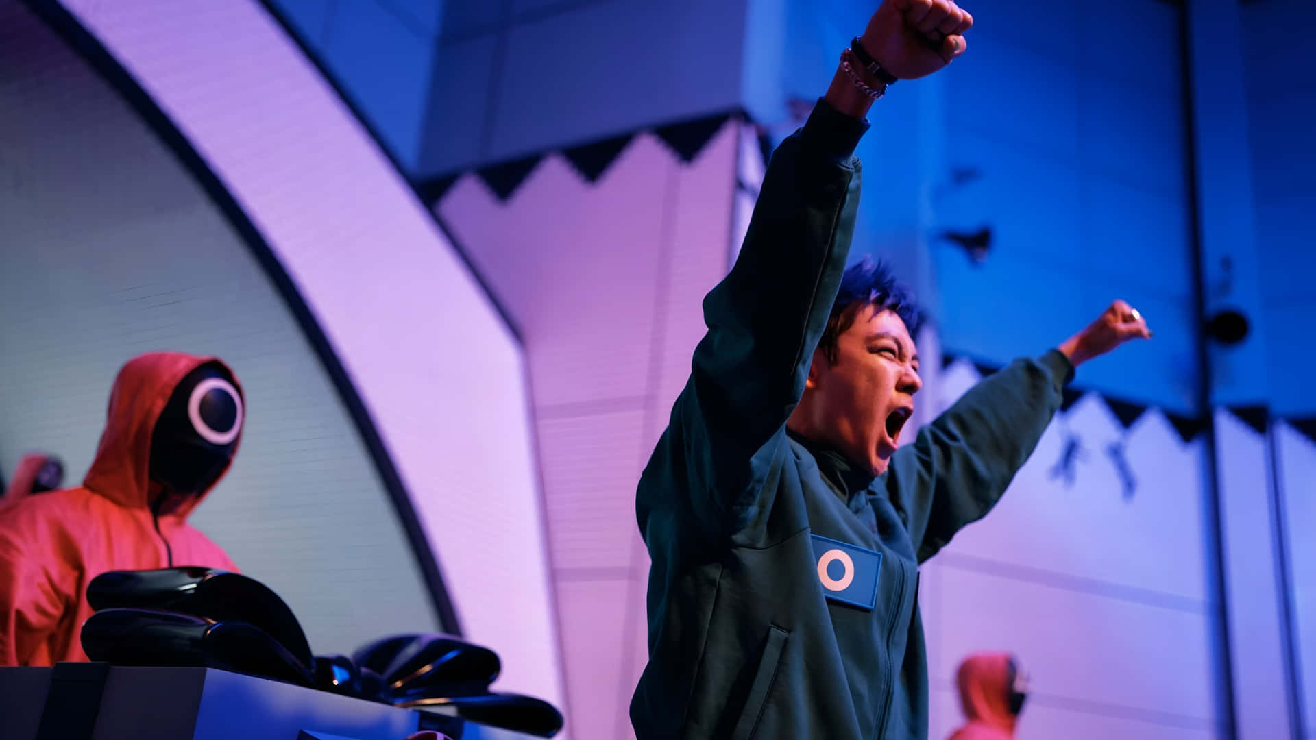 Thanos Squid Game Victory Wallpaper