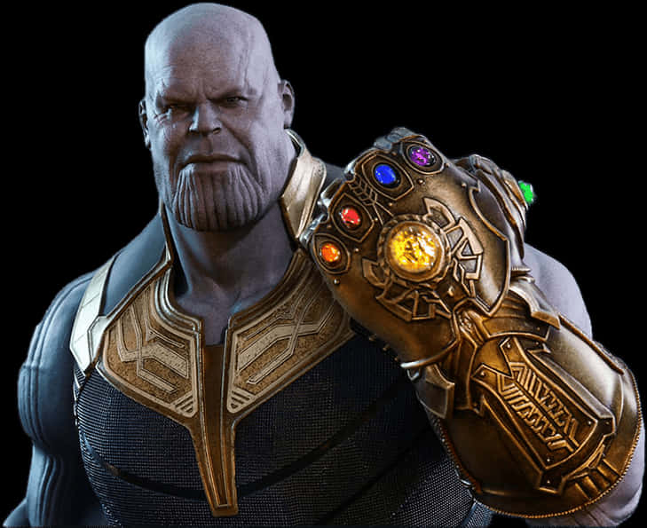 Download Thanos_with_ Infinity_ Gauntlet | Wallpapers.com