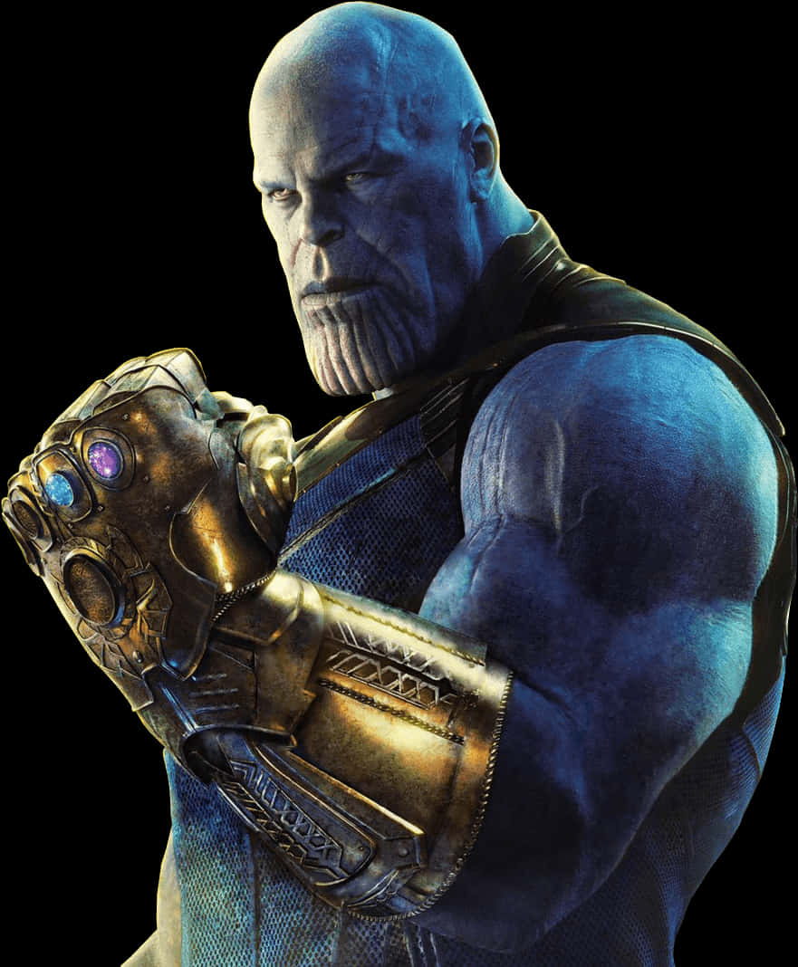 Download Thanos With Infinity Gauntlet | Wallpapers.com