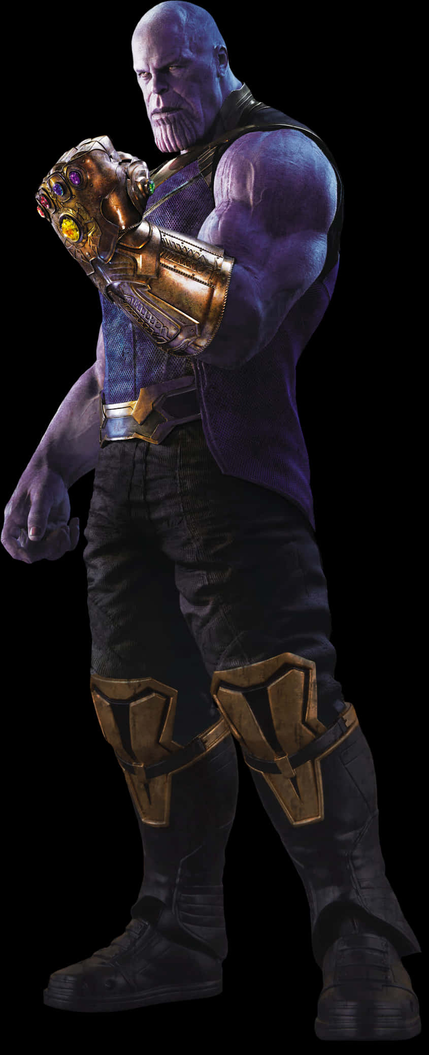 Thanos_with_ Infinity_ Gauntlet PNG