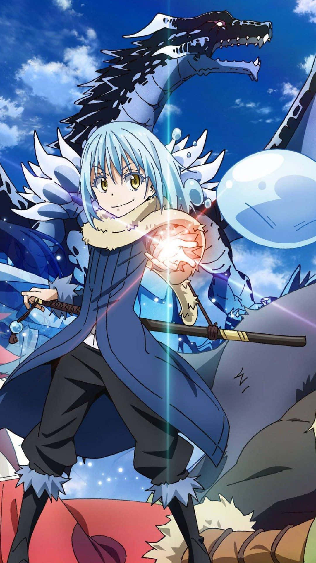 Rimuru, the protagonist of That Time I Got Reincarnated As A Slime