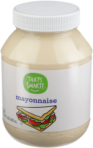 Thats Smart Mayonnaise Jar PNG