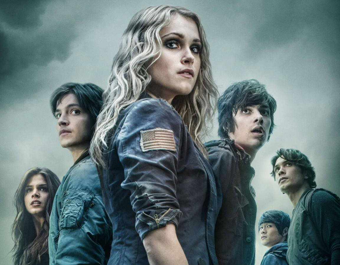 The 100 Lead Actress Eliza Taylor And Cast Wallpaper