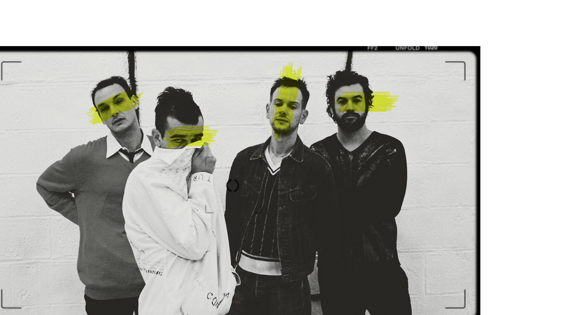 The 1975 Band Vintage Poster Wallpaper