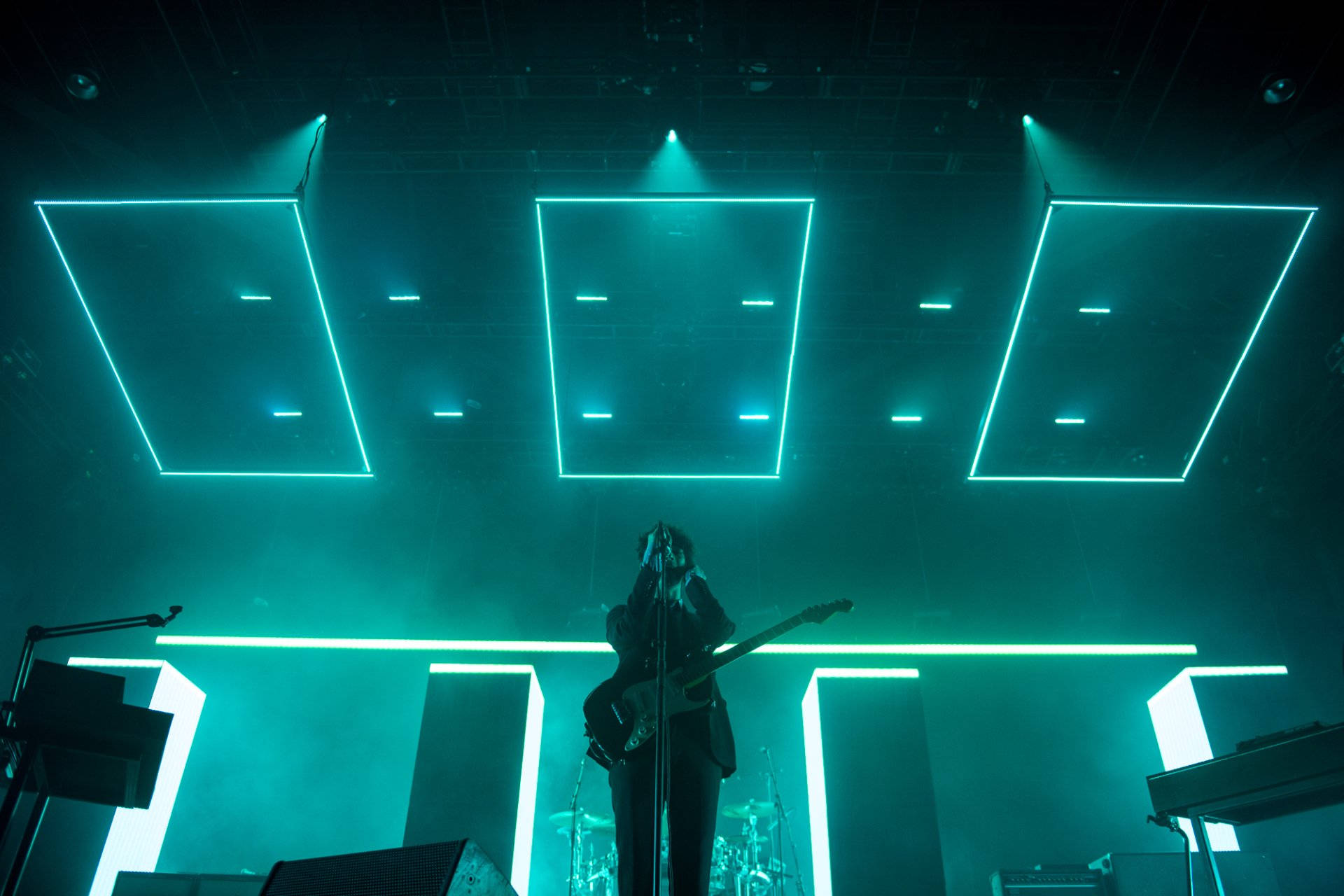 The 1975 Center Stage Setup Wallpaper