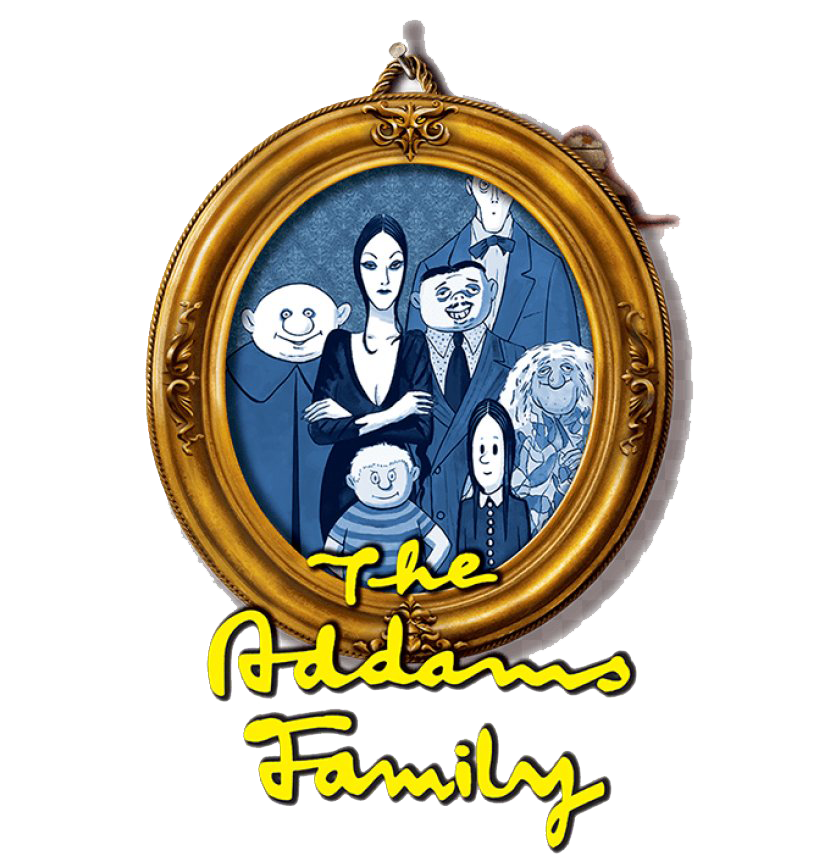 The Addams Family Classic Portrait PNG