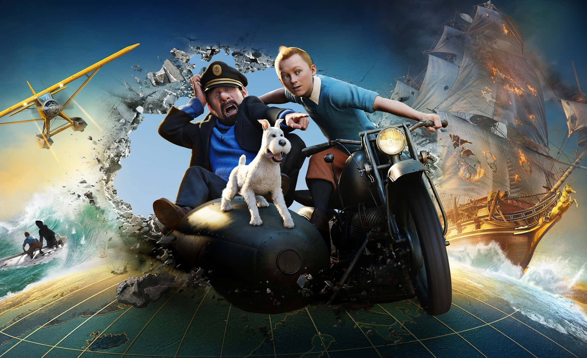 The Adventures Of Tintin 3d Animation Picture