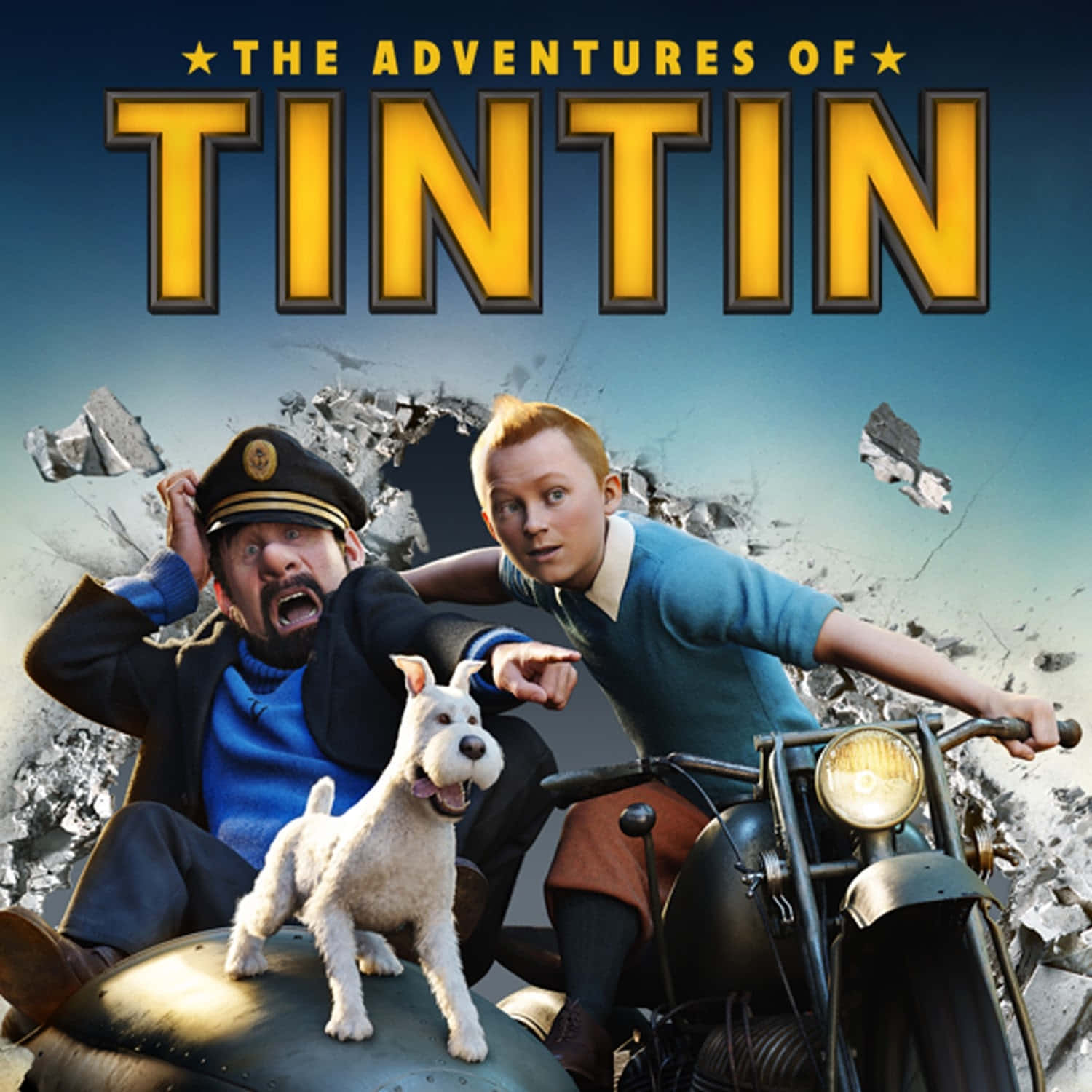 The Adventures of Tintin European Video Game Cover art Wallpaper