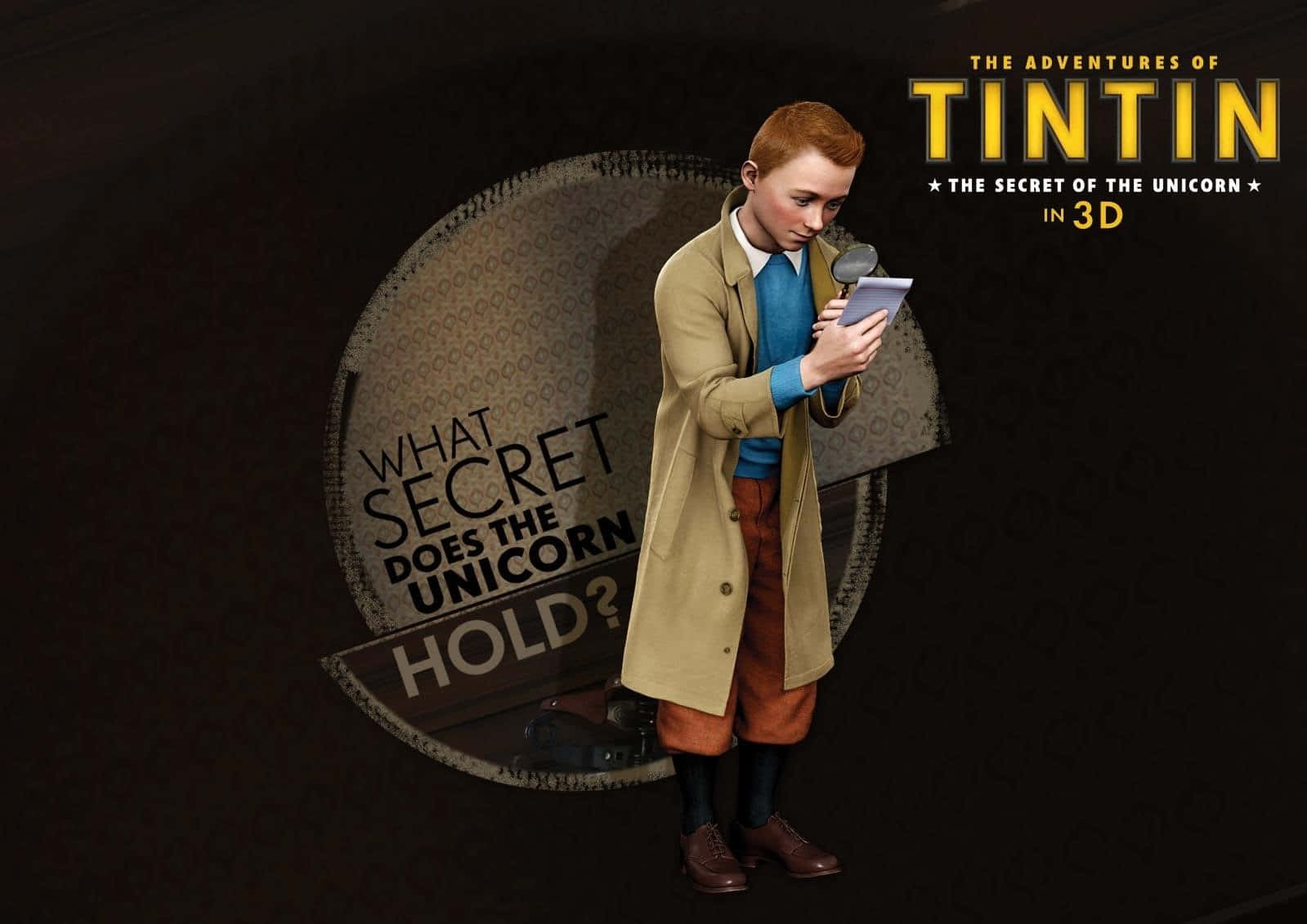 Eventyret om Tintin Det Hemmelige Unicorn Wallpaper