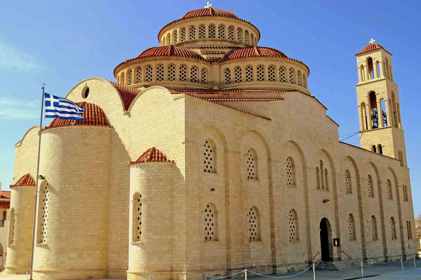 The Agioi Anargyroi Church In Paphos Wallpaper