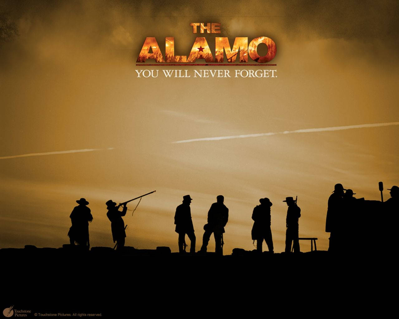 The Alamo 2004 Never Forget Movie Photo Wallpaper