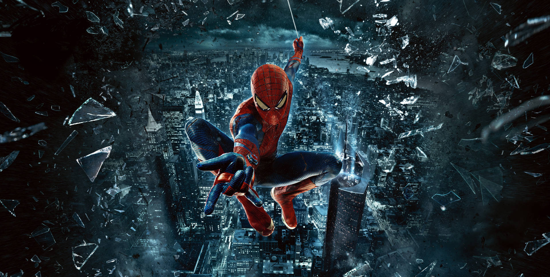 Peter Parker taking his hero role as The Amazing Spider-Man! Wallpaper