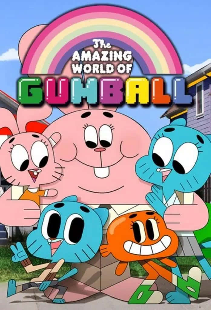 The Colorful Cast of The Amazing World of Gumball Wallpaper