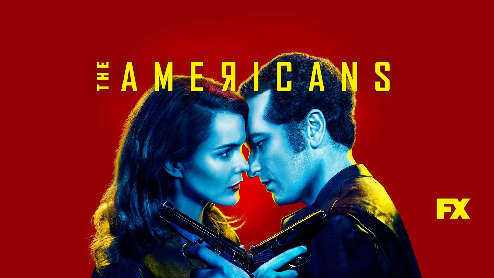 The Americans Tv-serie Promo Bakgrunnsbildet