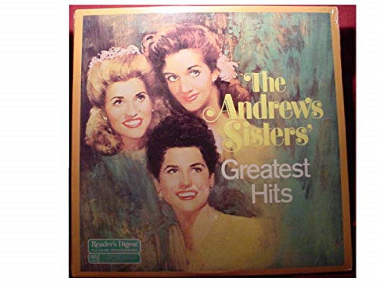 Andrew Sisters største hits albums cover. Wallpaper