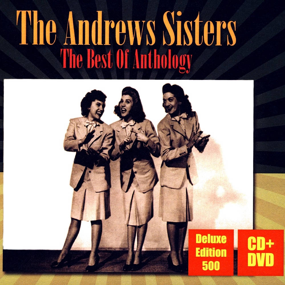 Iconic Andrews Sisters Best-of Anthology Album Cover Wallpaper