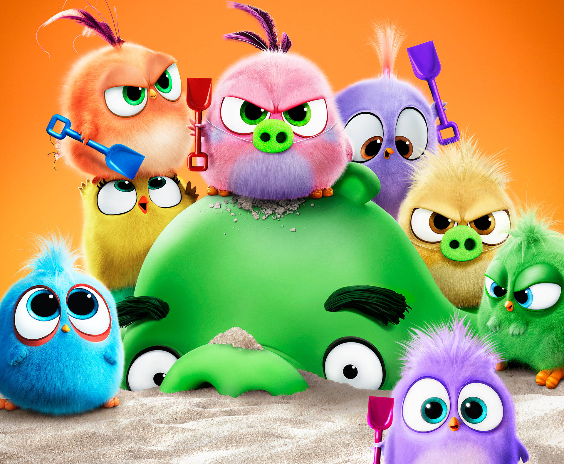 The Angry Birds Movie 2 Battle Ready Wallpaper