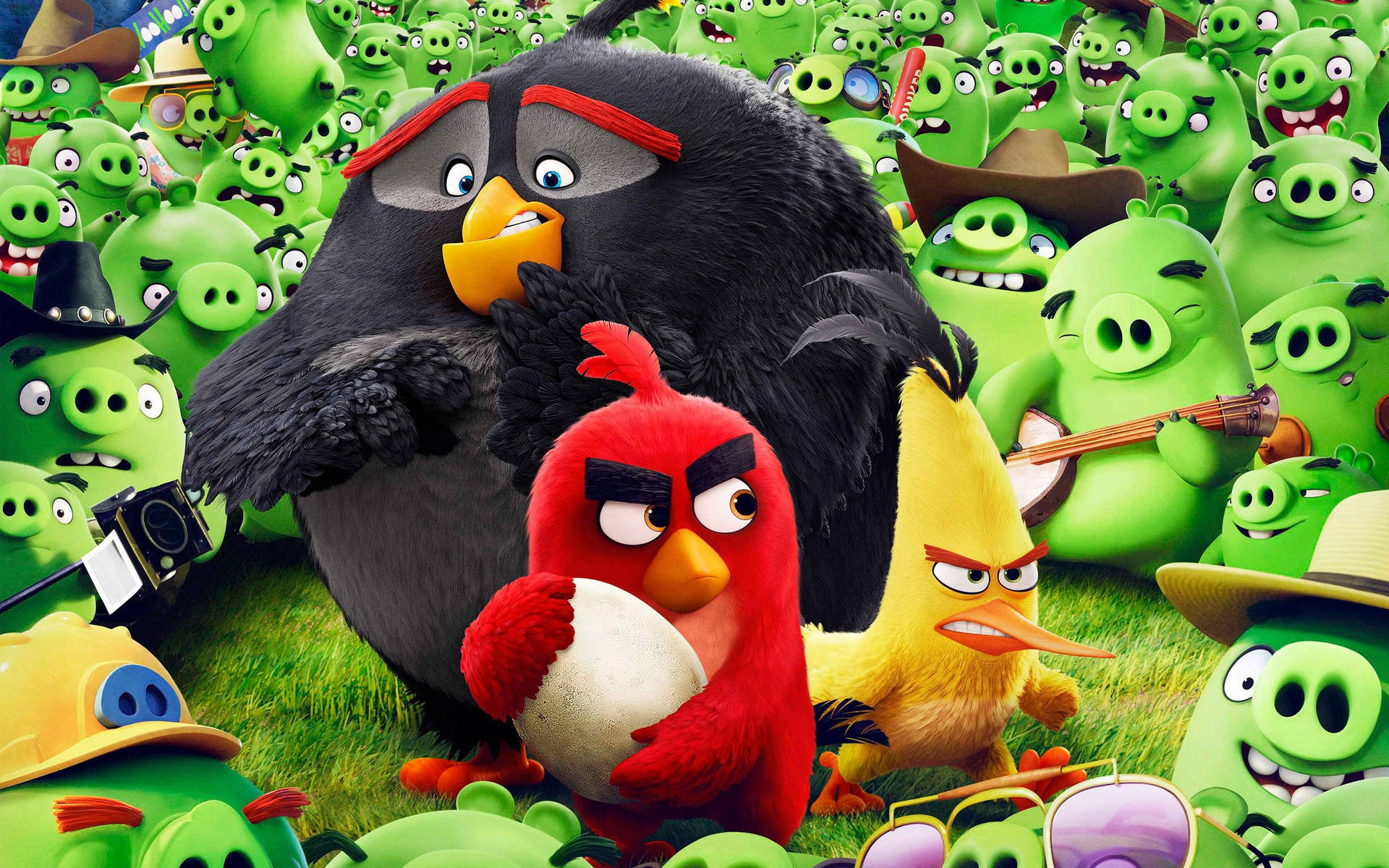 The Angry Birds Movie 2 Caught In Trouble Wallpaper