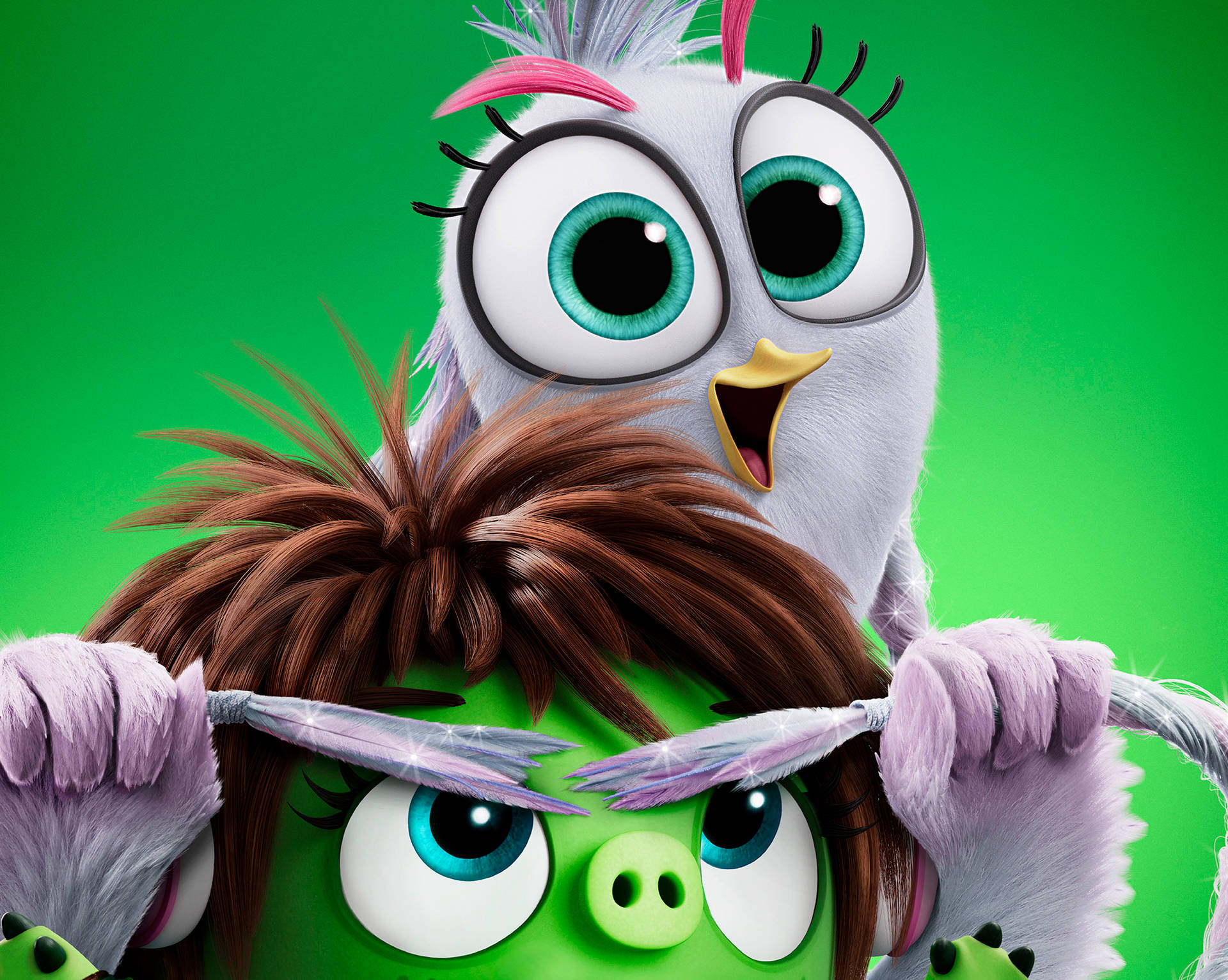 The Angry Birds Movie 2 Courtney Wallpaper