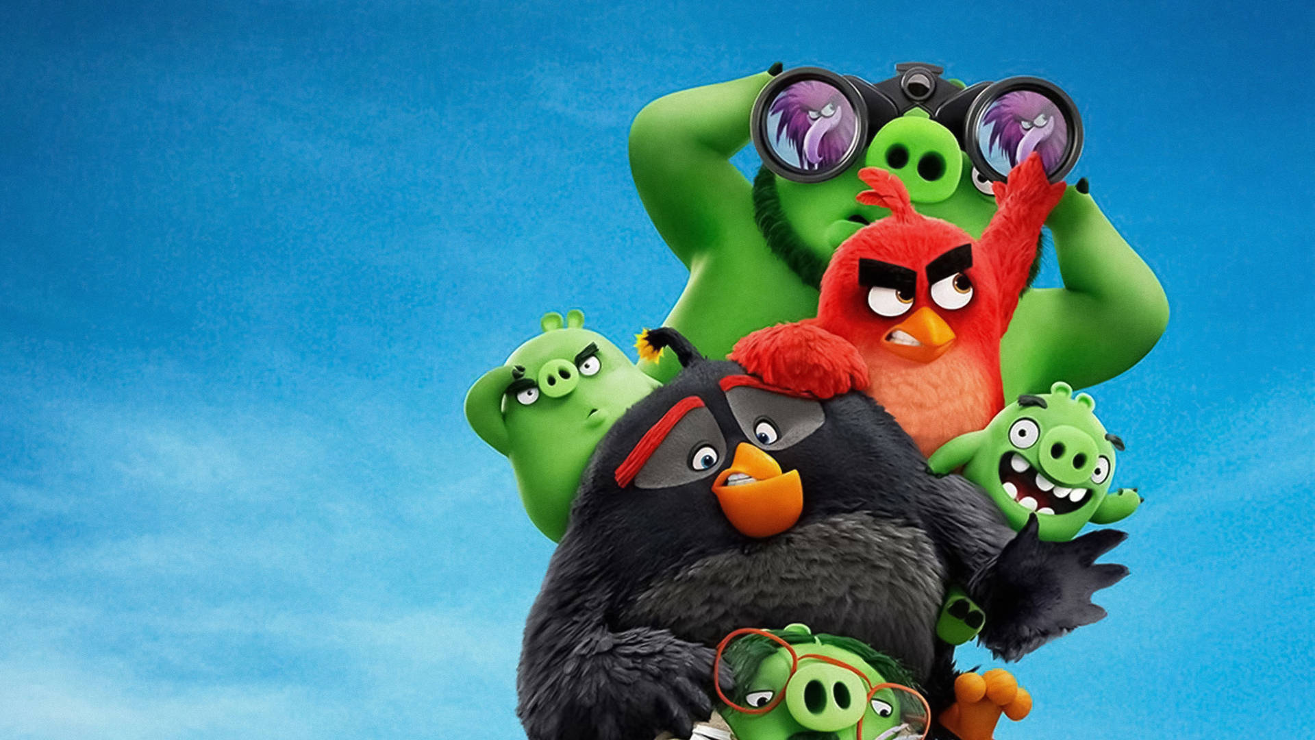 The Angry Birds Movie 2 Friends And Foes Wallpaper
