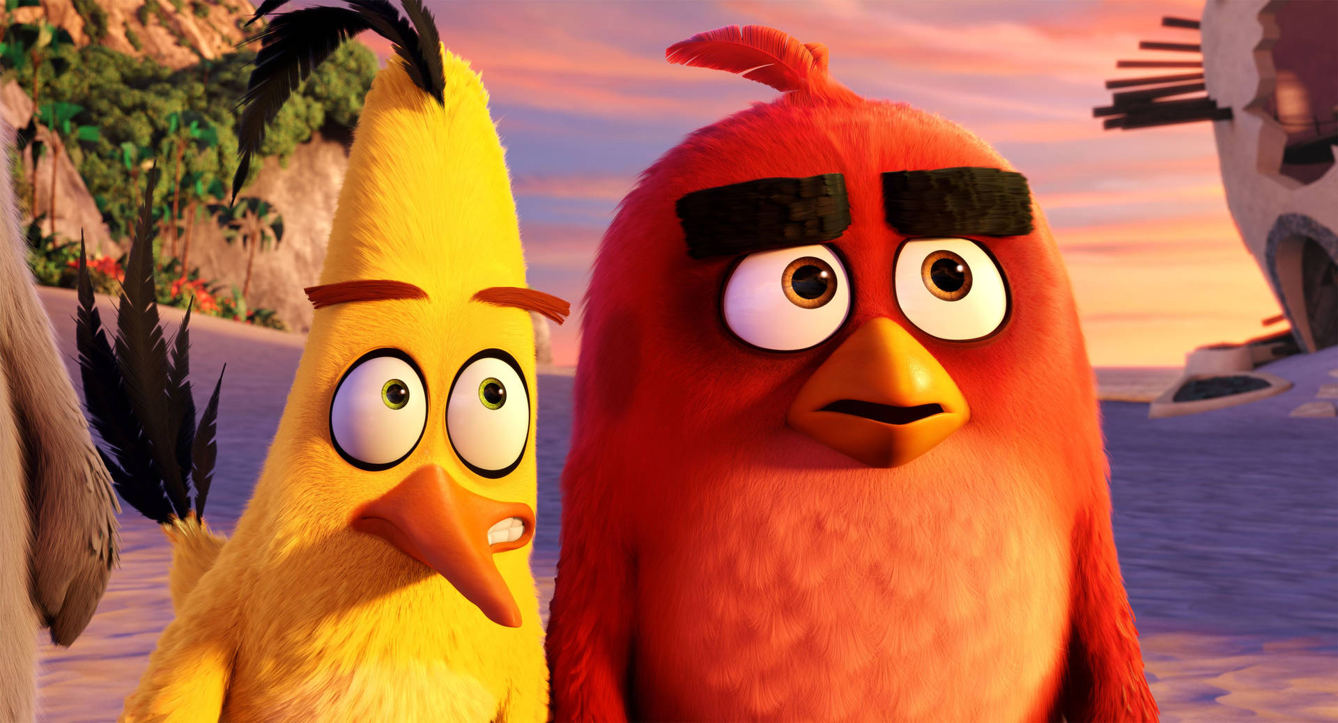 The Angry Birds Movie 2 Listening Birds Wallpaper
