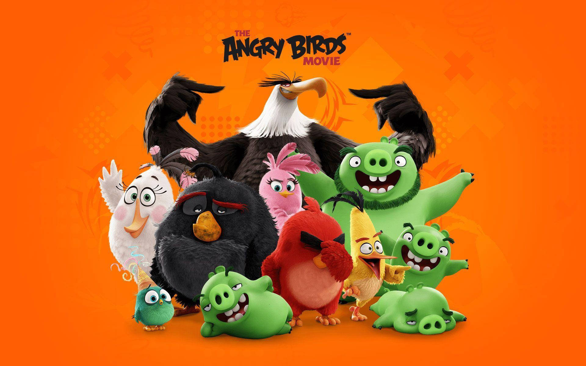 Titelbildför Angry Birds 2 - Före Filmen Wallpaper