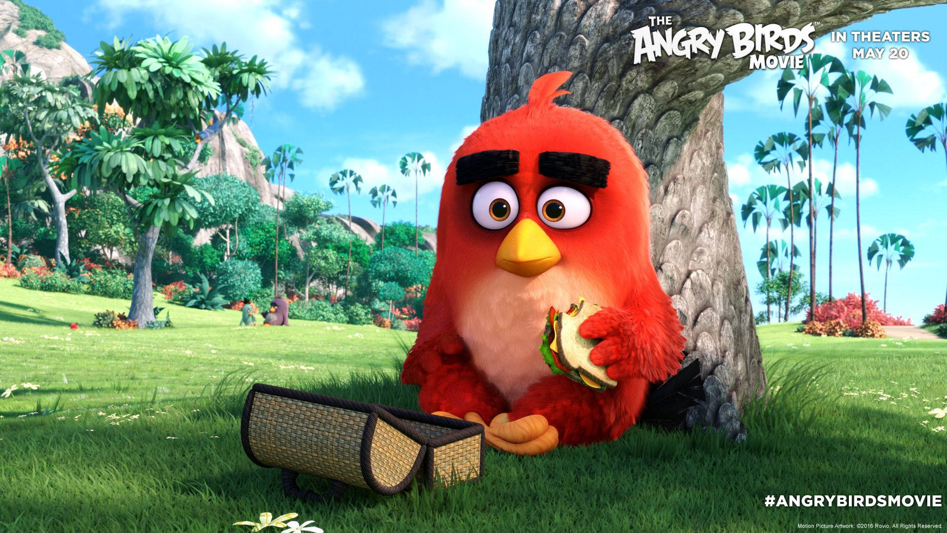 The Angry Birds Movie 2 Red's Picnic Wallpaper
