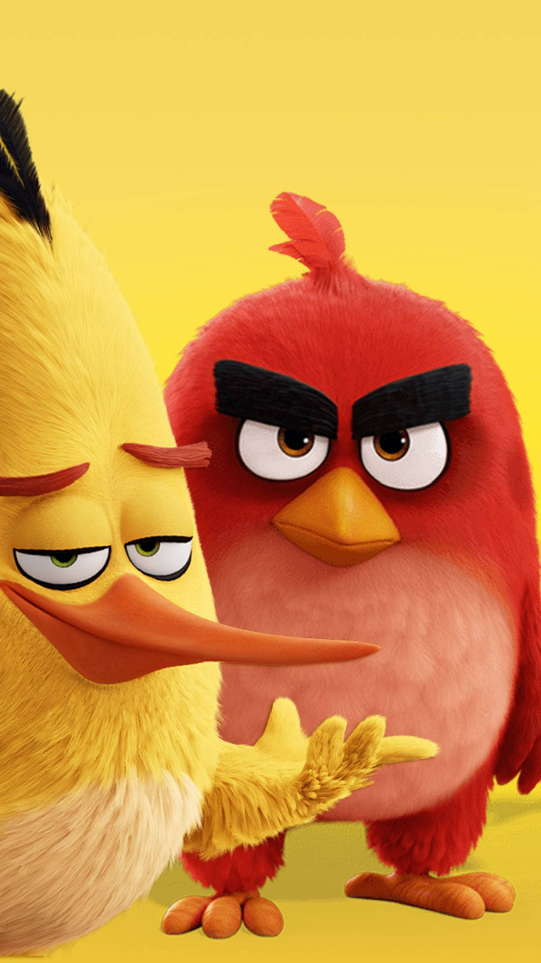 Lapelícula De Angry Birds 2: Pájaros Maquinando Fondo de pantalla