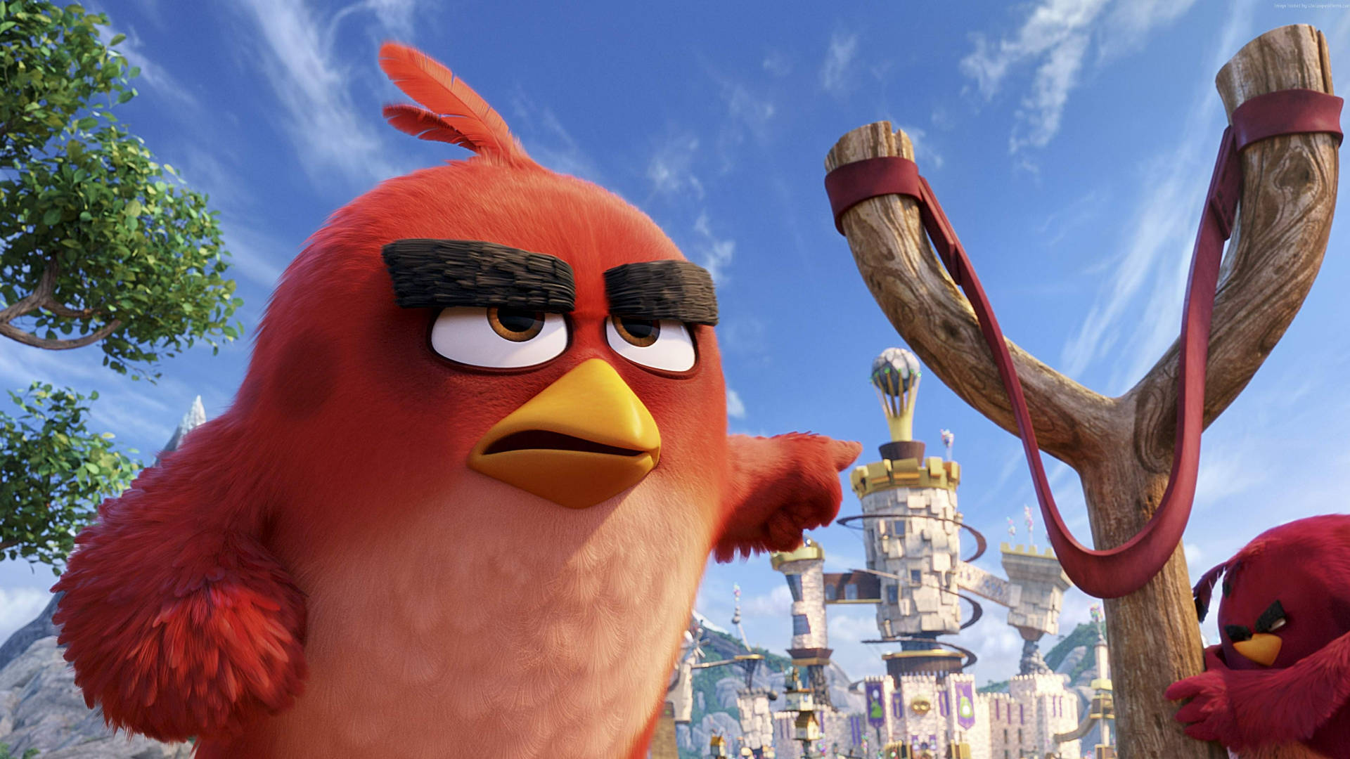 Lapelícula Angry Birds 2 En Serio. Fondo de pantalla