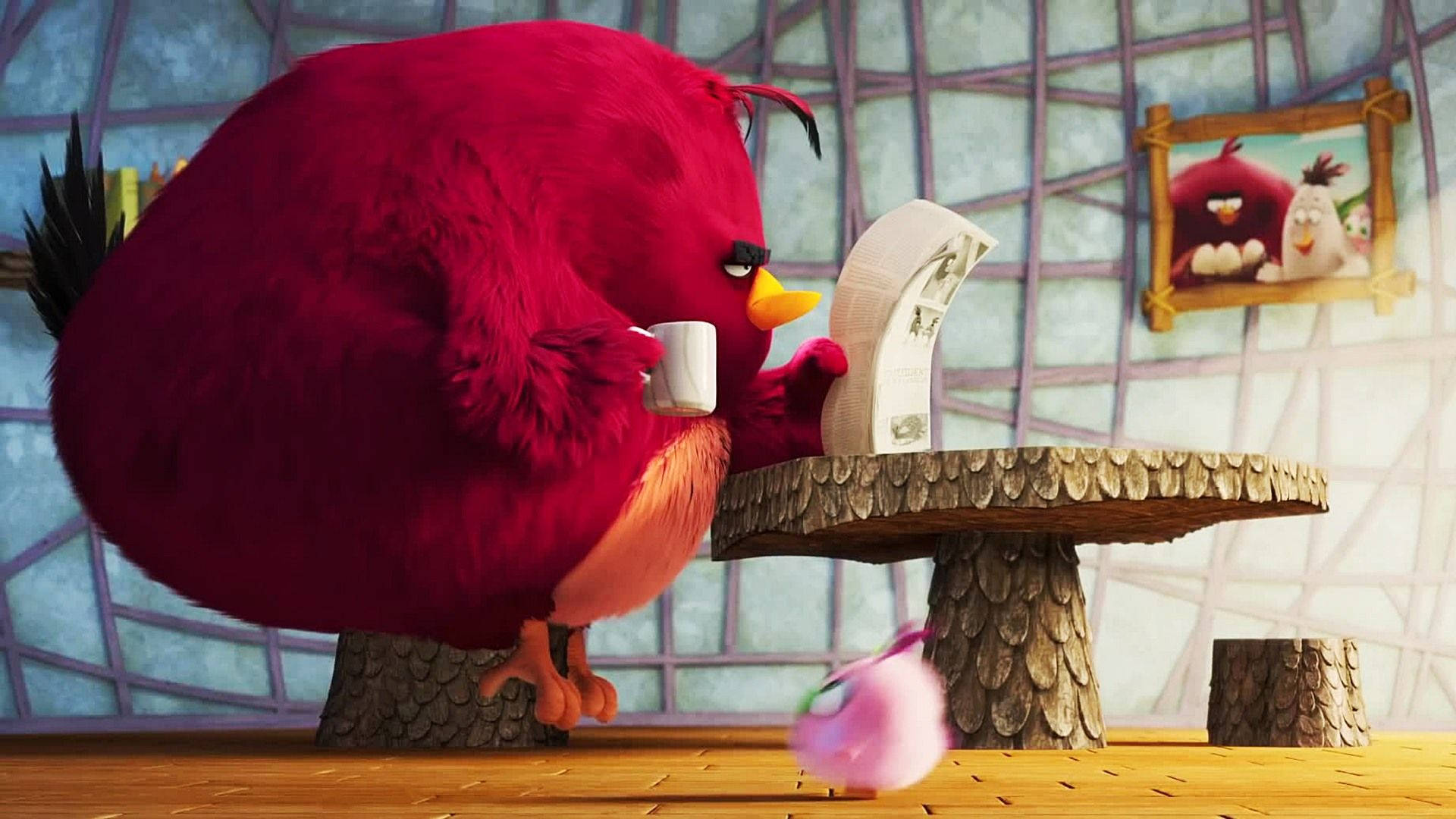 The Angry Birds Movie 2 Terence Reading Wallpaper