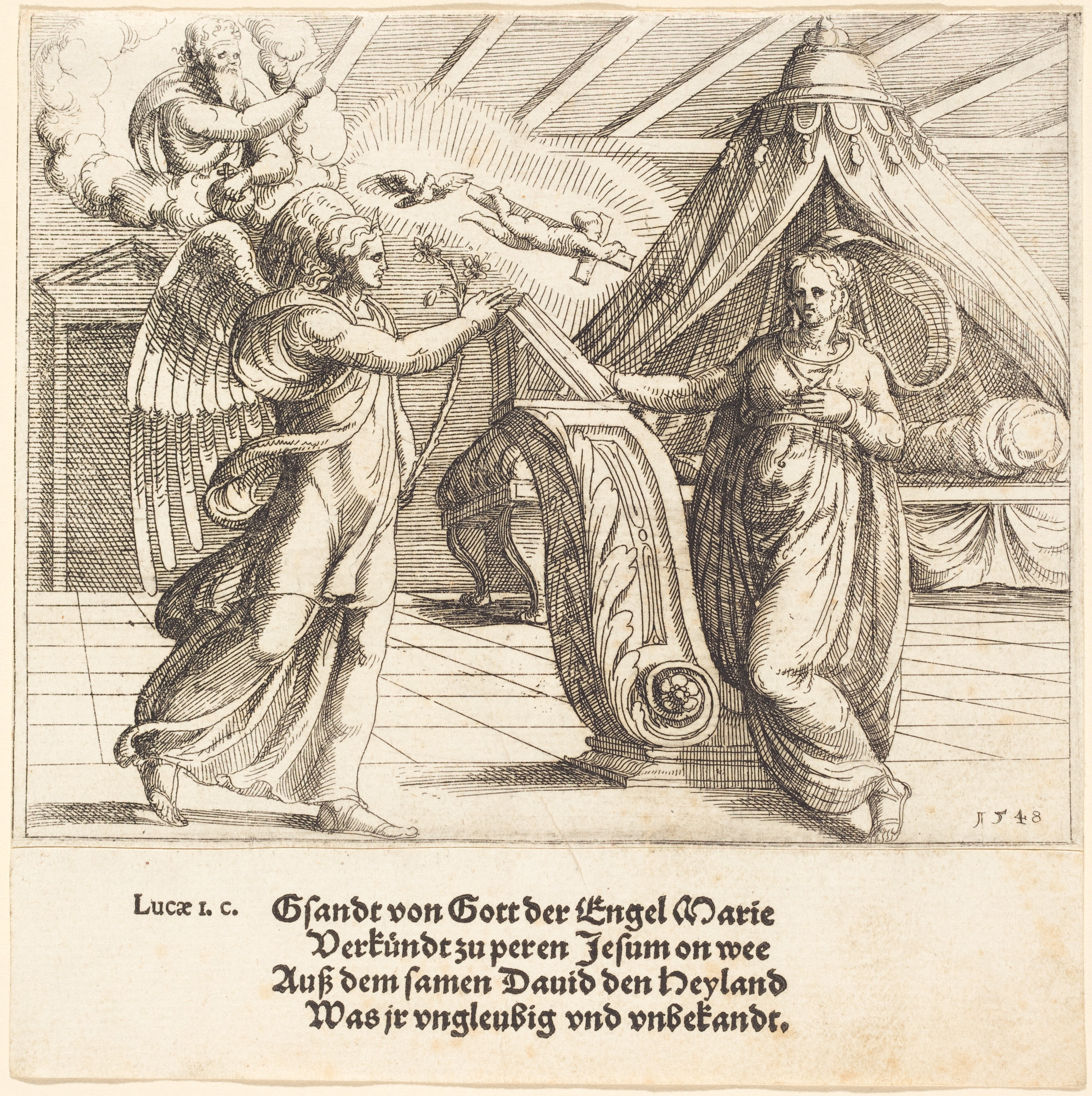 The Annunciation Wallpaper