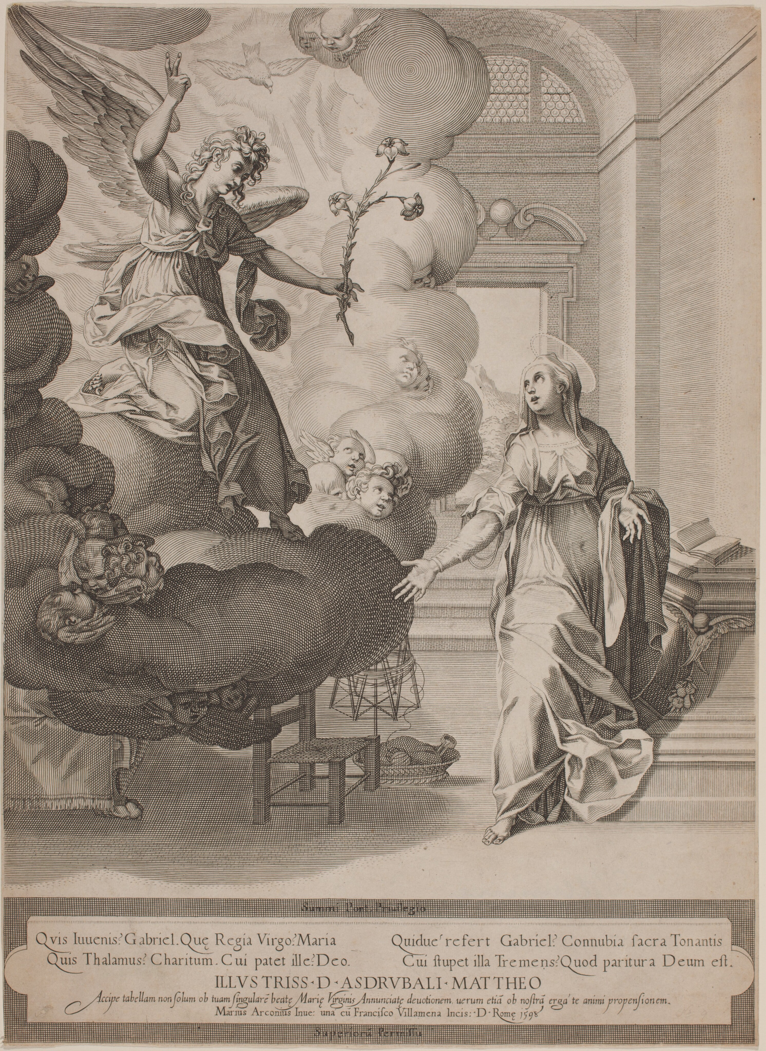 The Annunciation Wallpaper