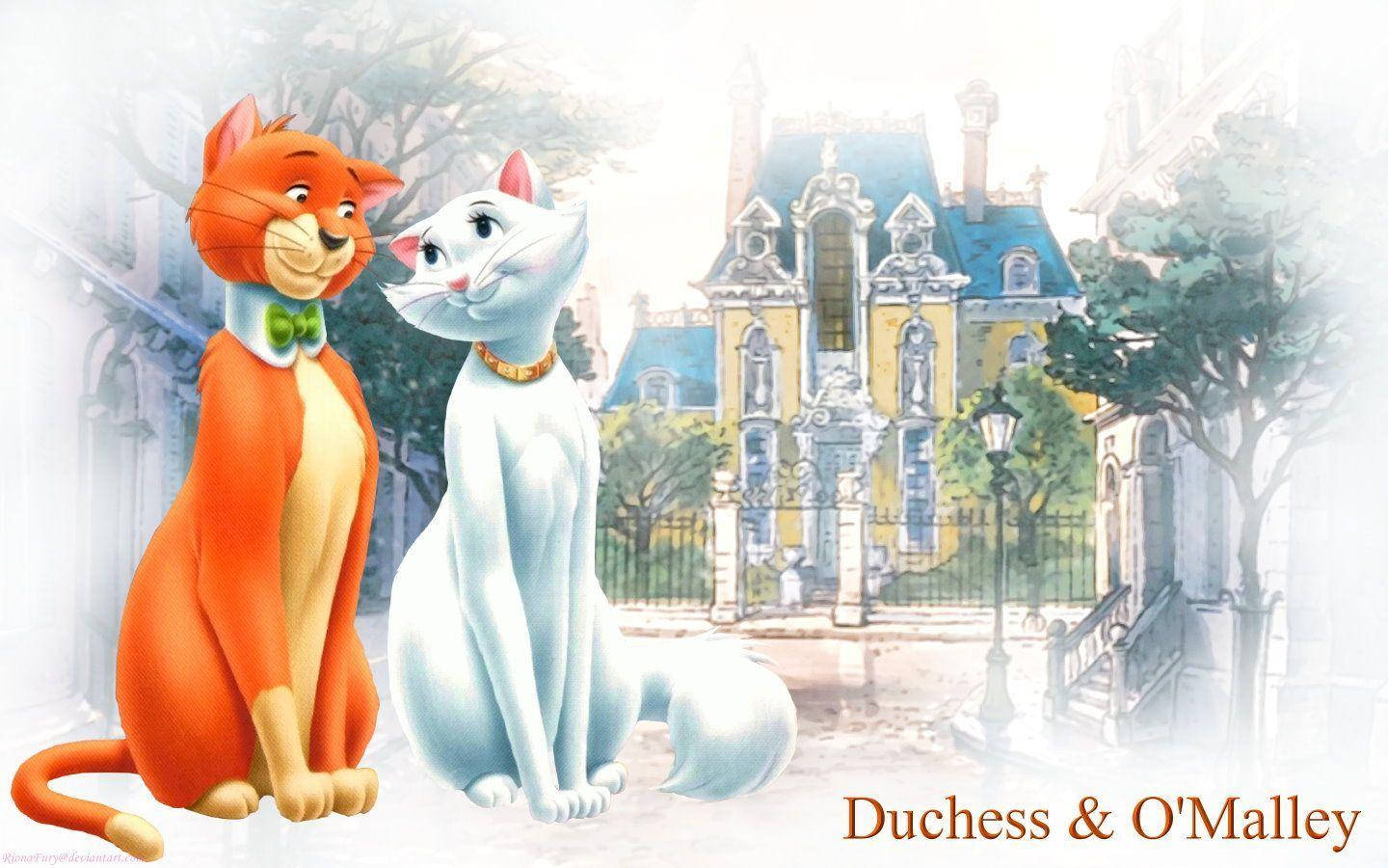 The Aristocats Digital Painting Background