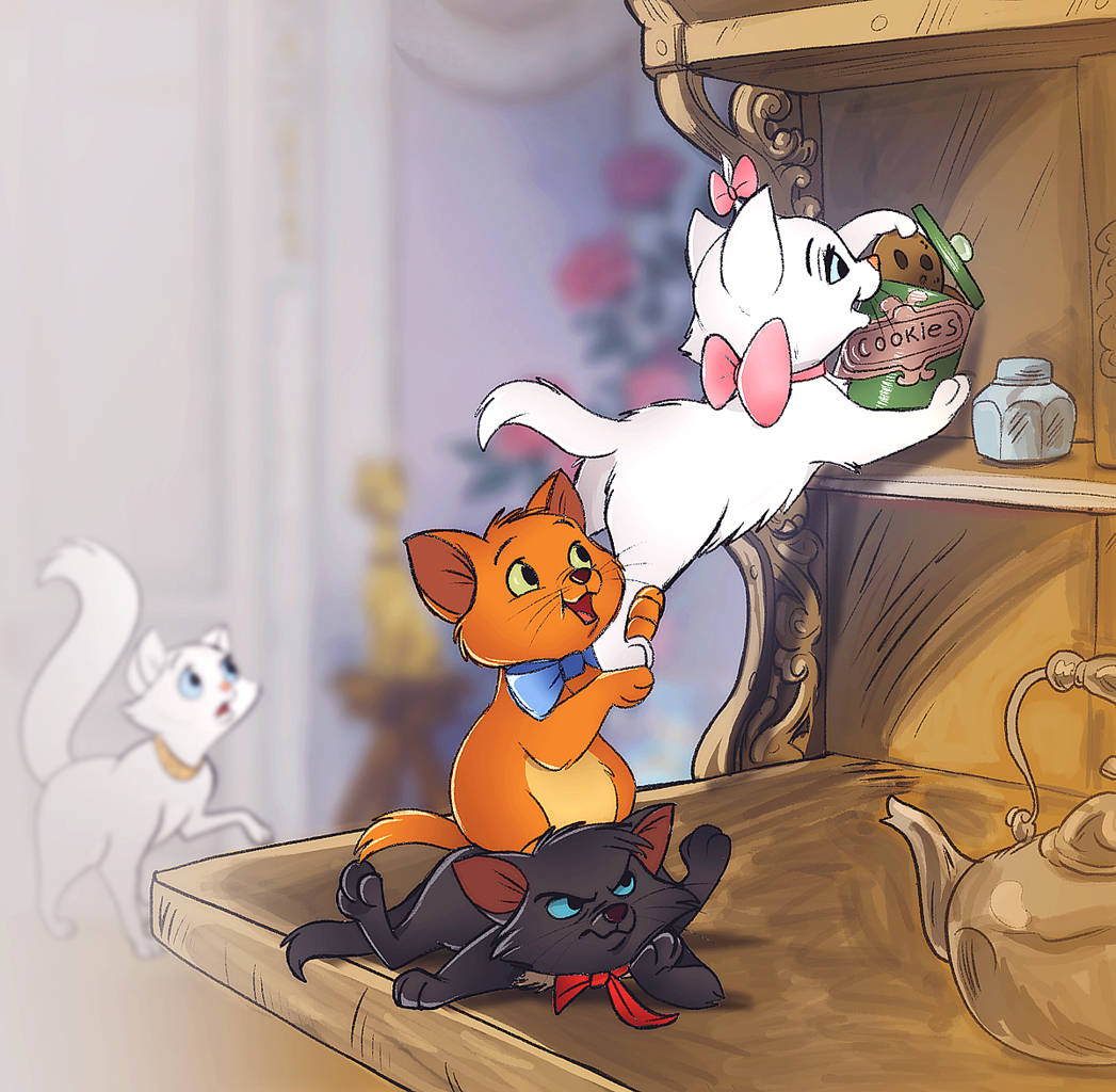 The Aristocats' Kittens Background