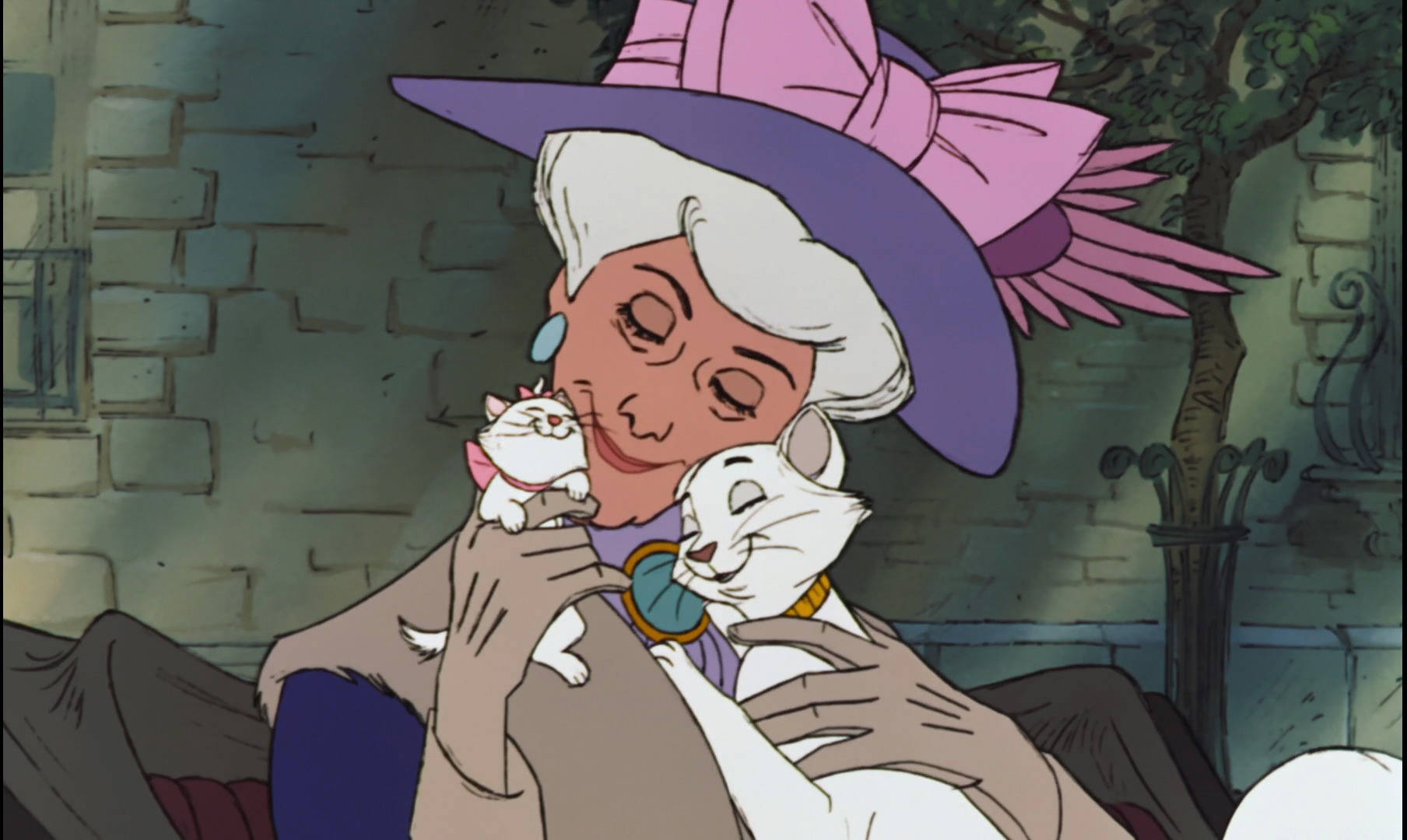The Aristocats Madame Bonfamille Background