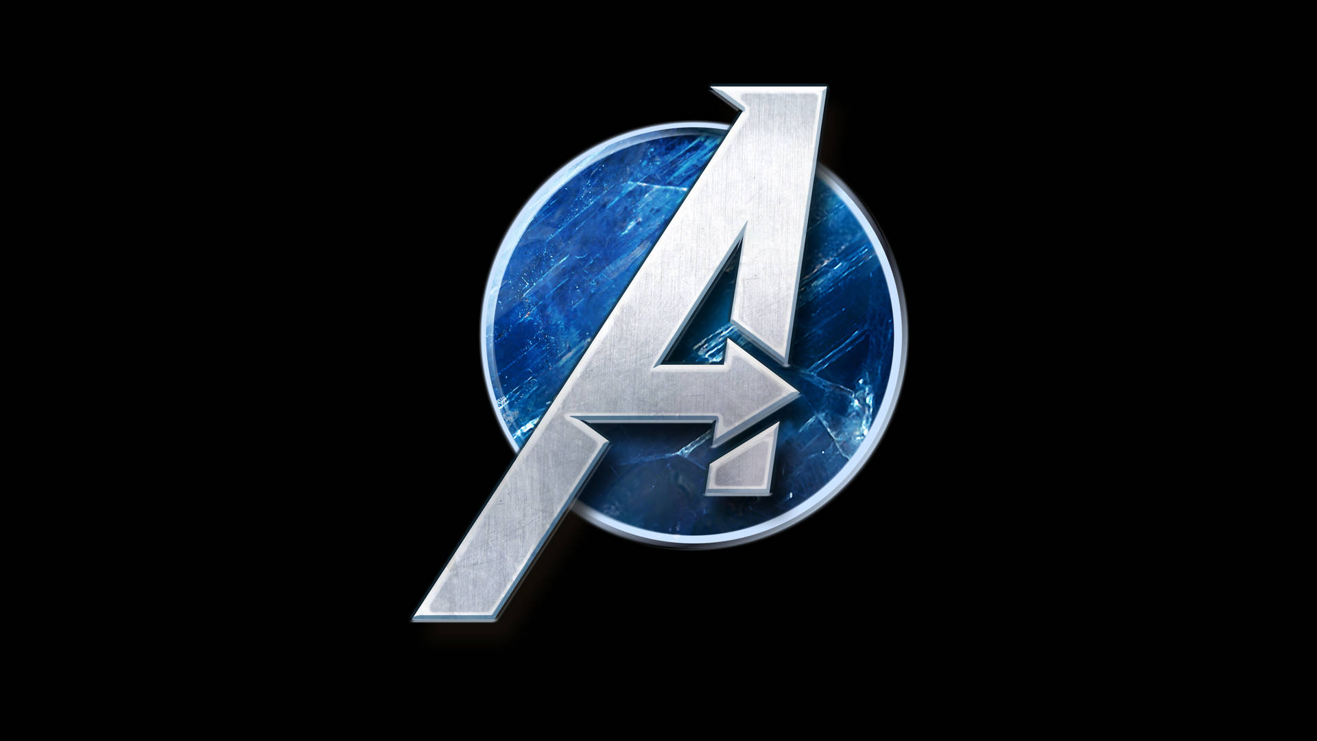 Avengers Gaming Logo fylder mange farver. Wallpaper
