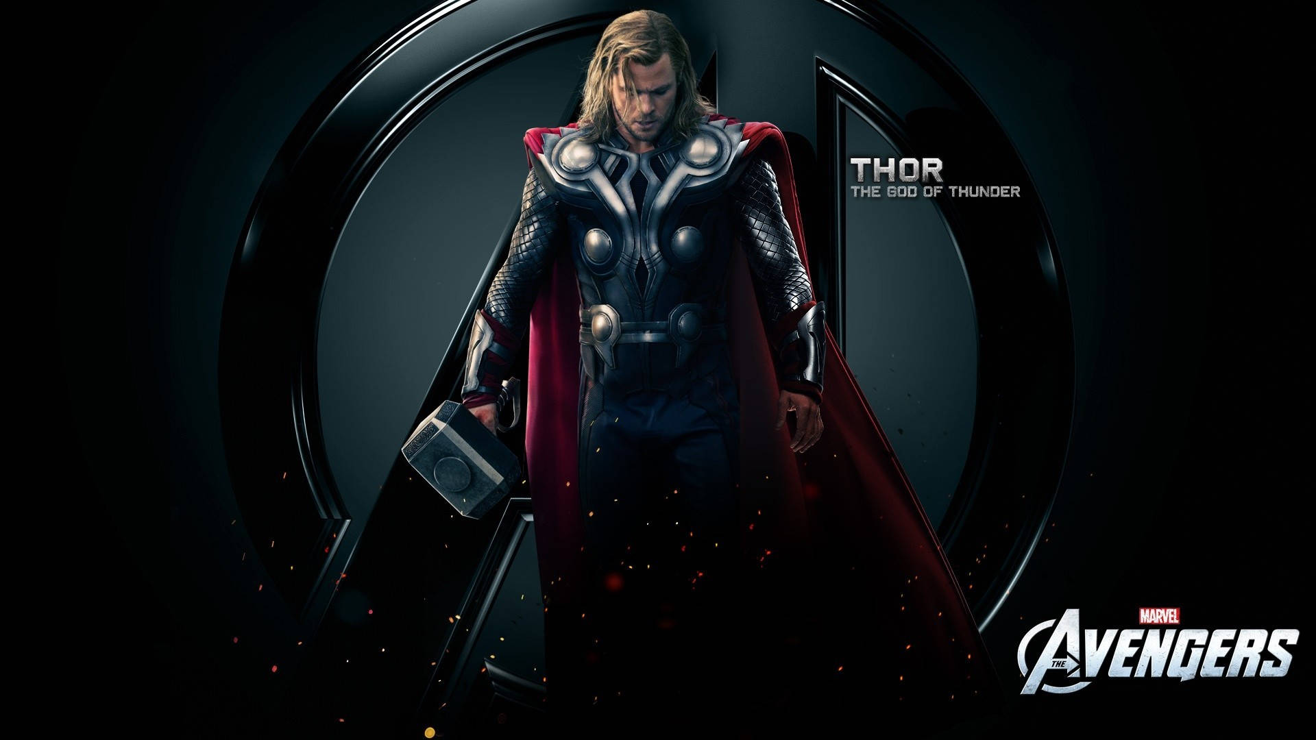 The Avengers Thor Superhero Background