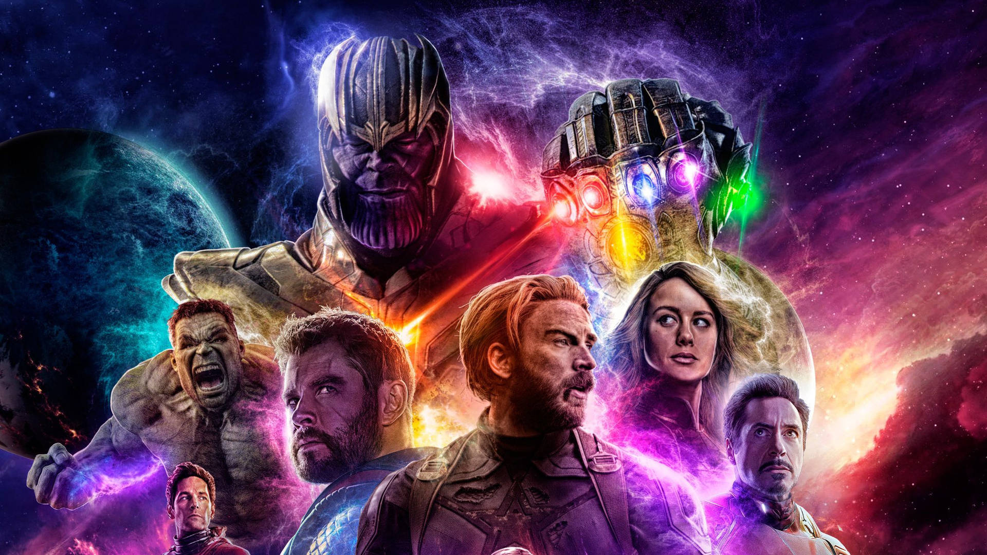 The Avengers United In 4k Resolution Wallpaper