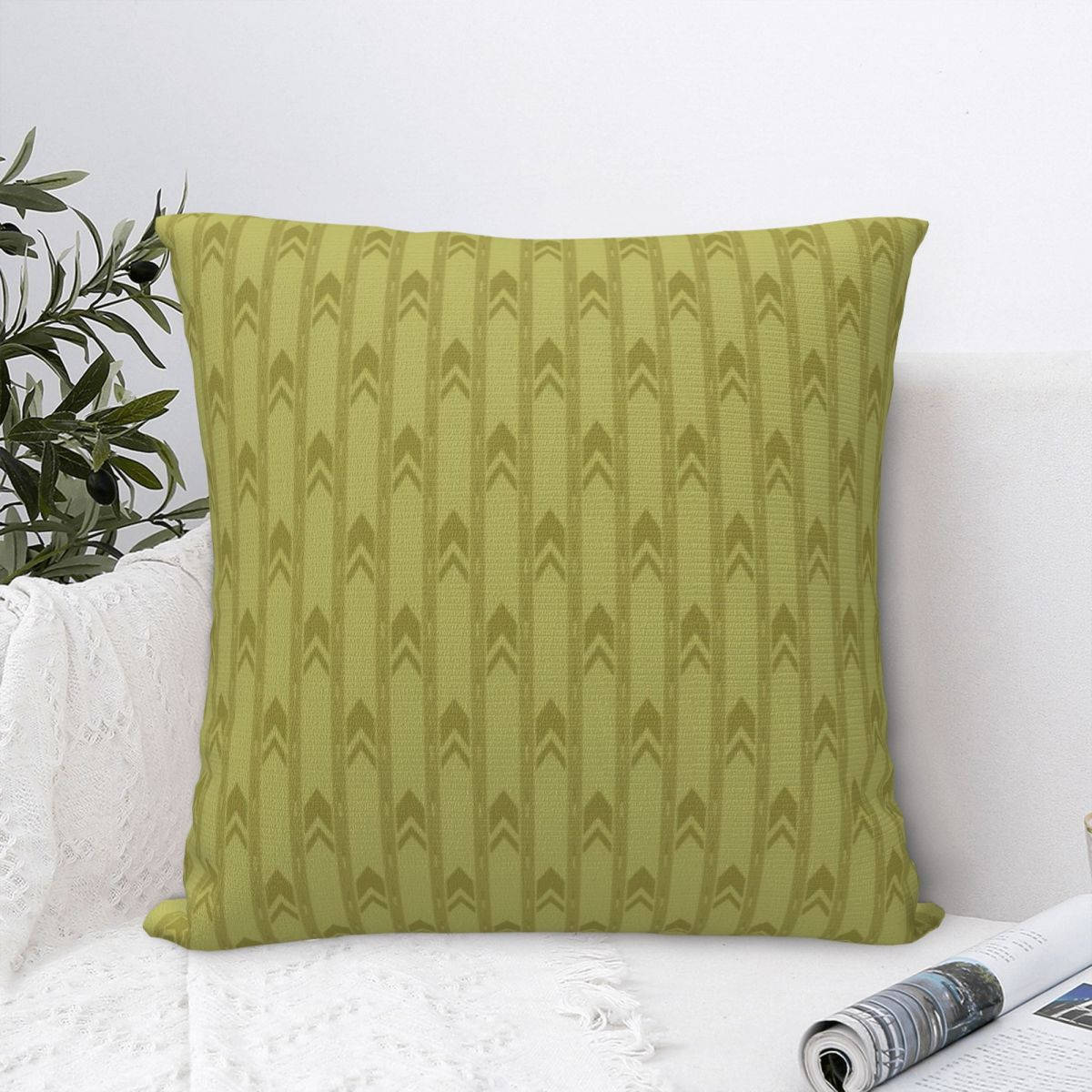 A Green Pillow Wallpaper