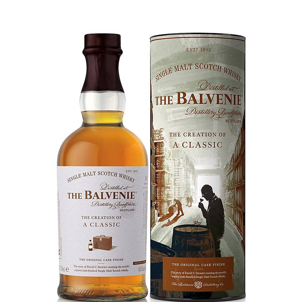 Den Balvenie Skabelse Af En Klassisk Scotch Whisky Tapet Wallpaper