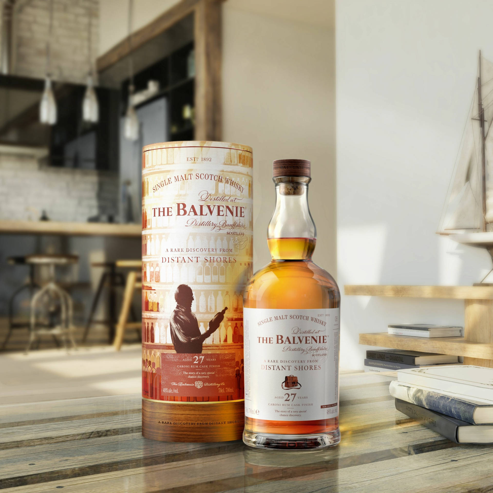 The Balvenie Distant Shores 27 Year Old Wallpaper