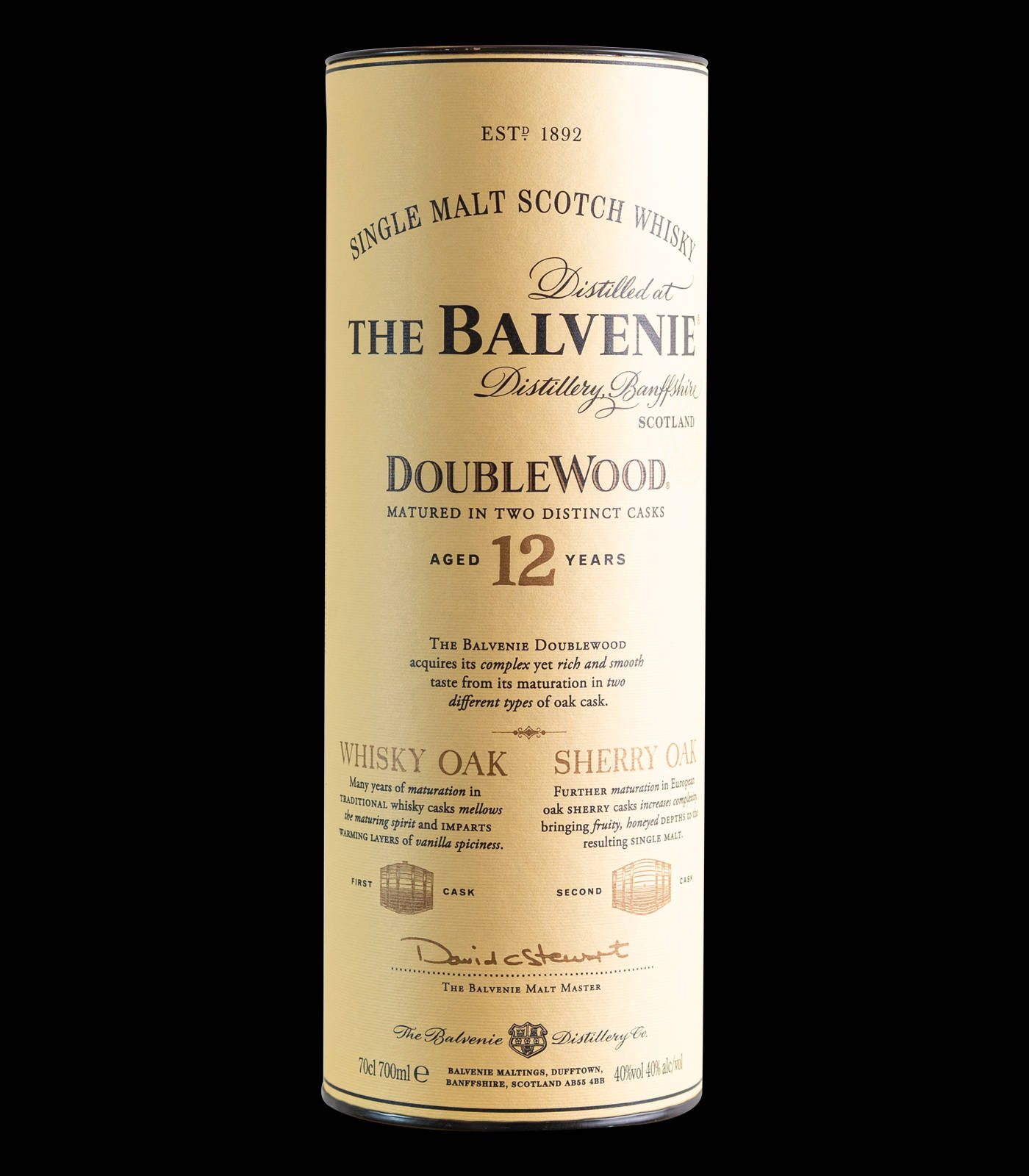 Titolosorseggia Di Lusso Con Il Whisky The Balvenie Double Wood Di 12 Anni Sfondo