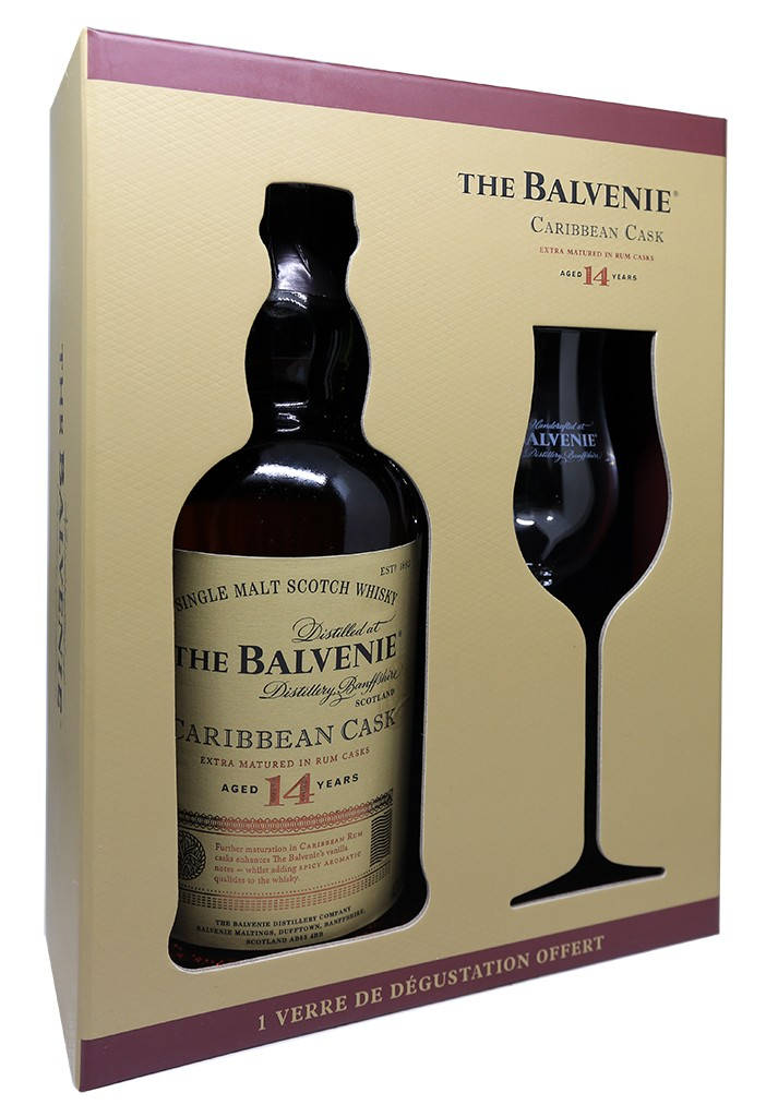 Caption: "The Balvenie DoubleWood Scotch Whisky Gift Pack" Wallpaper