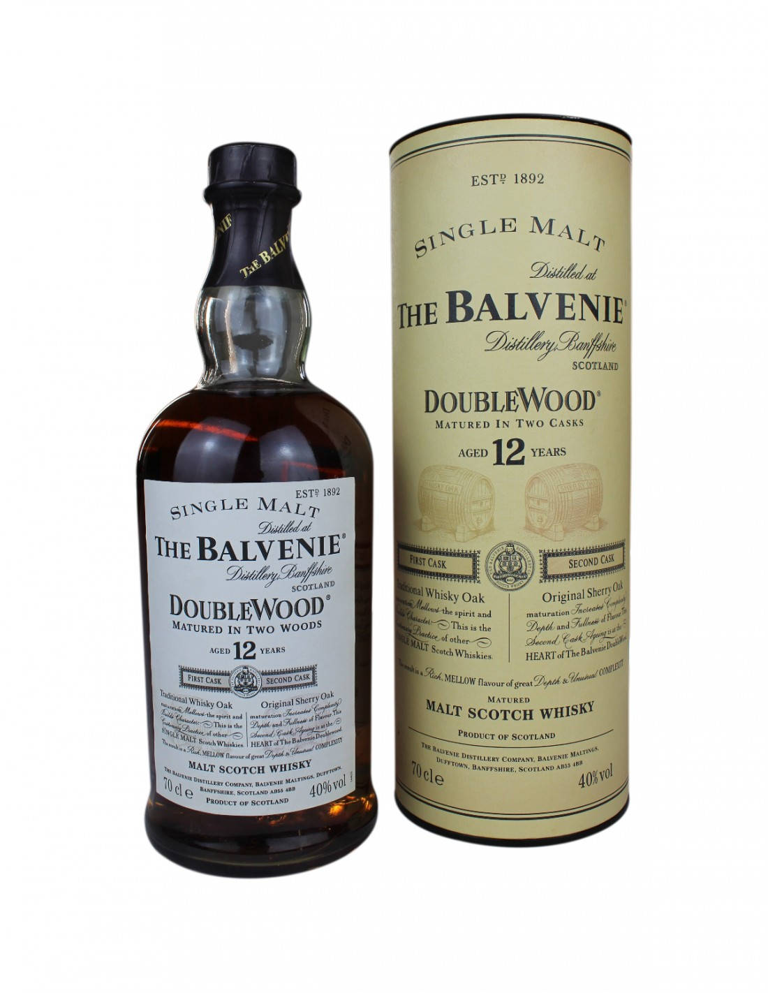 Den Balvenie Malt Scotch Whisky wallpaper ærer gæren, der hjælper med at producere whisky. Wallpaper
