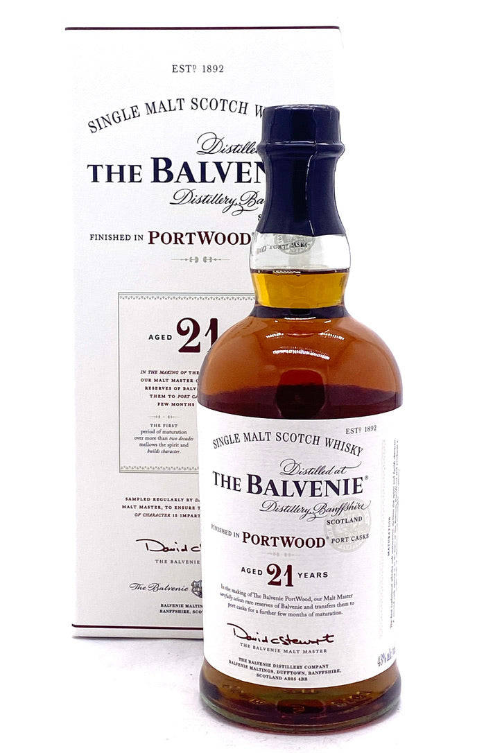 Caption: Indulgent Taste - The Balvenie PortWood Aged 21 Years Single Malt Scotch Whisky Wallpaper