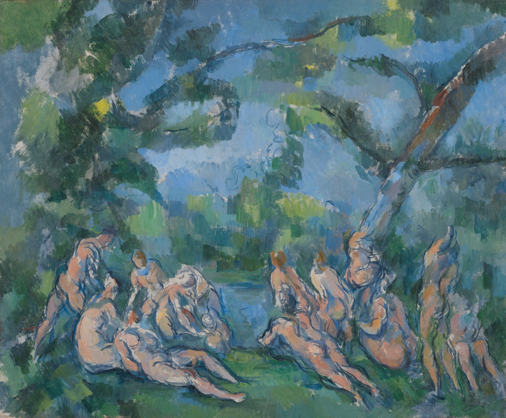 The Bathers Wallpaper