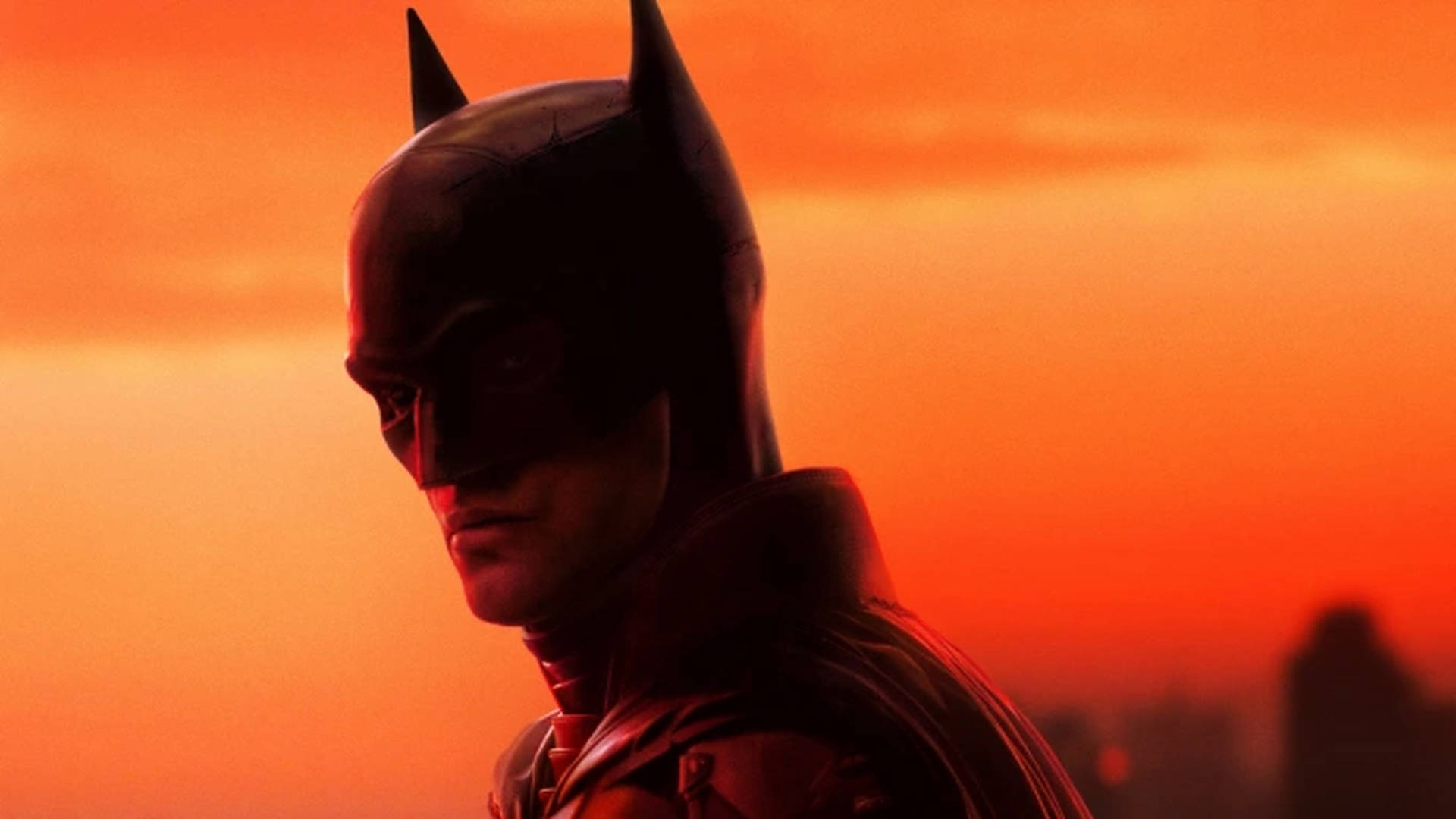 Den Batman 2022 Solnedgang tapet. Wallpaper