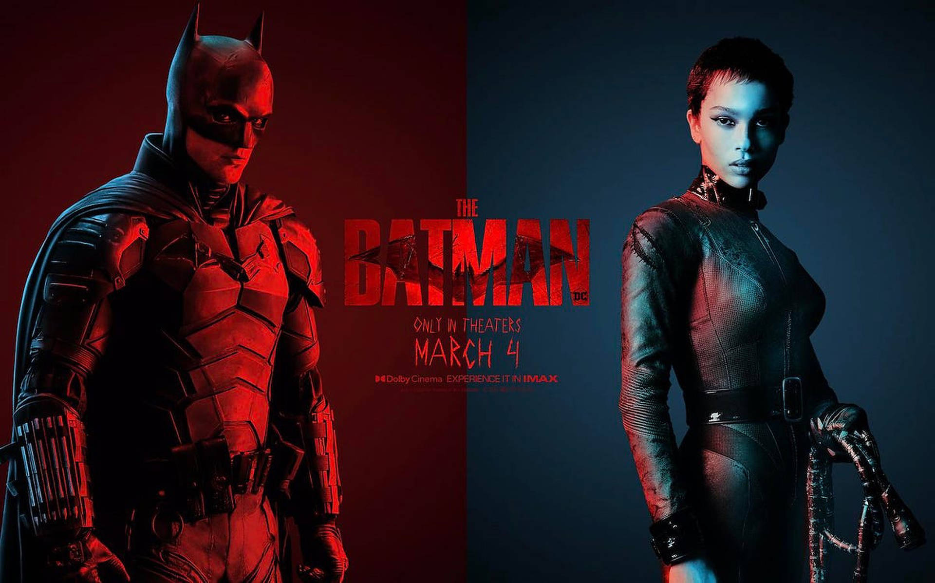 The Batman And Catwoman 2022 Poster Wallpaper